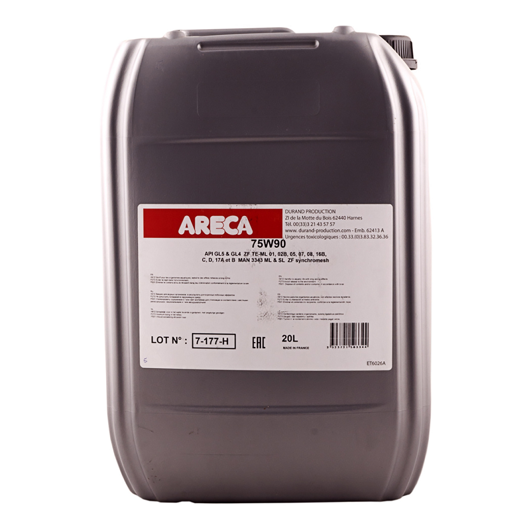 Олива трансмісійна ARECA F 75W-90 GL4/GL5 20 л